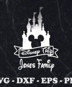 Disney Mickey, Disney Trip, Disney Castle, Disney Vacation 2021, Disney family, Disney World, Layered SVG, DXF, PNG, EPS