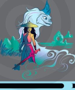 Disney Raya and The Last Dragon Watercolor, Kumandra, Humans and Dragons, Disney Movie, Love Cartoon, Customizable Png