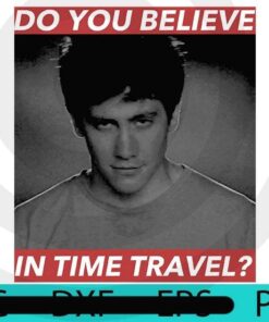 DONNIE DARKO Do you believe in time travel, Halloween 2021, Halloween, Halloween Theme, Scary Halloween Art, Halloween Gift, Customizable PNG