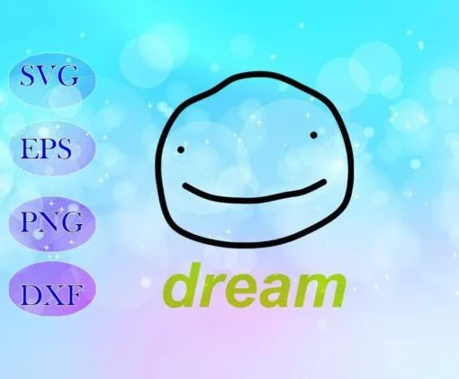 Dream Merch Cosplay, Cosplay Graphic , YouTube, Unisex Gift, Cute, SVG PNG DXF, EPS, PDF