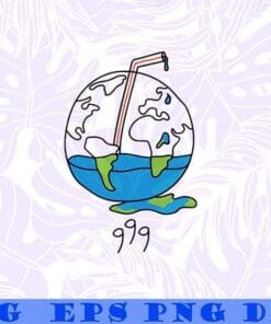Drinking World, Juice World, Lacking Water, Water Message, 999, World Message, Layered SVG, DXF, PNG, EPS