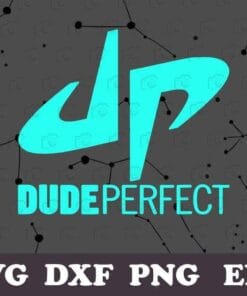 Dudes Perfects, Comedy Sports, Game Logo, Youtuber, Dude, Father's Day Gift, Birthday gift SVG PNG DXF, EPS, PDF