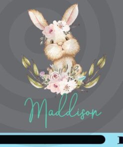 Easter Toddler Girl, Personalized Girl, Easter Bunny, Easter Toddler, Maddison Customizable Png