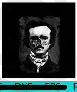 Edgar Poe, Halloween, Halloween 2021, 2021 Halloween, Halloween Theme, Halloween Gift, Scary Art, Funny Art, Cute Awesome Art, Customizable PNG