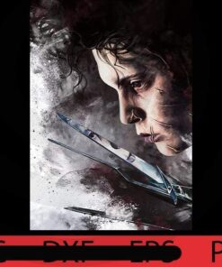 Edward Scissorhands , Halloween art, Happy 2021 Halloween, Halloween Theme, funny Halloween Gift, Customizable PNG