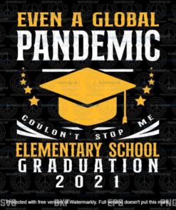 Elementary School Graduation 2021, Degree Graduate Svg, Customizable Layered Svg, Svg Eps Png Dxf