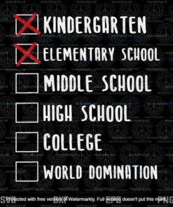 Elementary School Graduation Middle School Layered Svg, Svg Eps Png Dxf