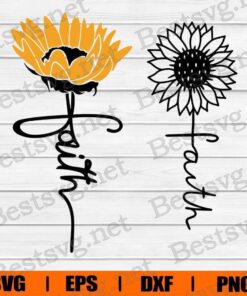 Faith , Christian , Bible , Jesus, Flower , Religious, Graffiti, Silhouette, God , Svg Eps Png Dxf