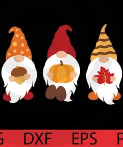 Fall autumn Halloween, Holiday gnomies bundle, Cute sweet awesome Funny Gnomes Customizable Layered Svg, Svg Eps Png Dxf