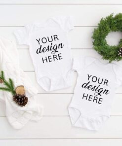 Family Mockup Holiday Mockups Mock up Shirt Mockup WHITE Mock up Bodysuit Sibling Mockup Twin Mockup Flat Lay Mock up