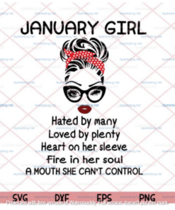 February Girl Hated By Many Loved By Plenty Winked Eye Glasses Birthday, February's Birthday, Customizable Layered Svg, Png, Dxf, Eps