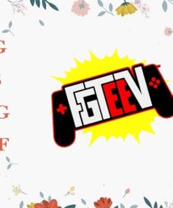 FGteeV Gaming, Family Gaming team, Gift for Gamers, The FGTeeV & FUNnel Vision Family, Vlogging Channel, Layered SVG, DXF, PNG, EPS