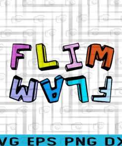 Flim Flam, Funny Flamingo, Animal, AlbertsStuff, Birthday Gift, Flim Flam Youtuber, Birthday Present Layered Svg Eps Png Dxf