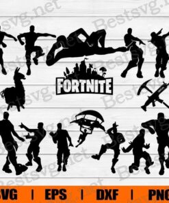 Fortnite Svg, Bundle Fortnite SVG, Fortnite Bundle Game, Game SVG, Layered SVG, DXF, PNG, EPS