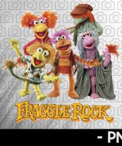 Fraggle rock Classic Cartoon funny gift for friend Customizable PNG