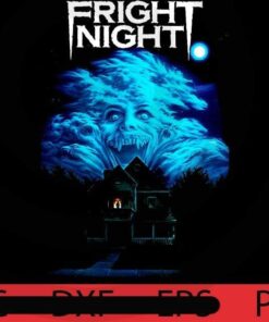 Fright Night 1985, Halloween art, Happy 2021 Halloween, Halloween Theme, funny Halloween Gift, Customizable PNG