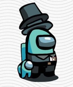 Funny Among Us And Pet, Among Us Crewmate, Impostor, Among Us, Among Us Lovers, Layered Svg Eps Png Dxf