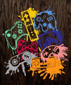 Funny Control all the Things, Video Game Controller, Game control Layered Svg, Svg Eps Png Dxf