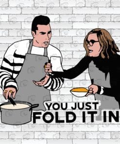Funny Couple You Just Fold It In, Couple, Wife and Husband, Cooking, Funny Couple, Layered SVG, DXF, PNG, EPS