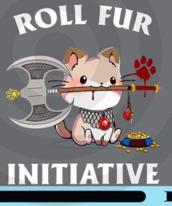Funny Cute Cat With An Axe, Roll Fur, Initiative, Dungeon Cats, Cat Loves, Cute Cat, Cat Owners Gift, Customizable Png