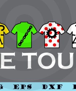 Funny Cycling Tour T-Shirt, Cycling Fan bicycle sport Customizable Layered Svg, Svg Eps Png Dxf