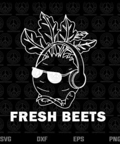 Funny "fresh beets" vegetable, Beetroot Gift, Garden, Vegetarian Customizable Layered Svg, Svg Eps Png Dxf