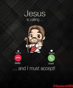 Funny Jesus Is Calling And I Must Accept, Christian Religion Gift, Jesus Calling, Church, Love Jesus Layered Svg, Svg Eps Png Dxf