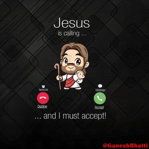Funny Jesus Is Calling And I Must Accept, Christian Religion Gift, Jesus Calling, Church, Love Jesus Layered Svg, Svg Eps Png Dxf