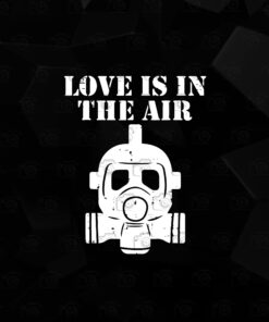 Funny Love In The Air, Mask Funny, Anti Valentines Day ,Single Gift Layered Svg, Svg Eps Png Dxf