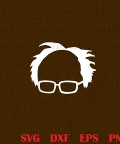 Funny Meme, Mittens, Bernie Sanders Mittens ,The Man Layered Svg, Svg Eps Png Dxf