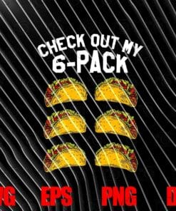 Funny Mens Fitness Taco Funny Mexican Gym, Gift for Taco Lovers, Mexican Food Lover, Layered Svg Eps Png Dxf