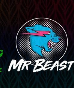 Funny Mr Game With Gaming Style, Mr Beast, Gift For Gamer, Love Gaming, SVG PNG DXF, EPS, PDF