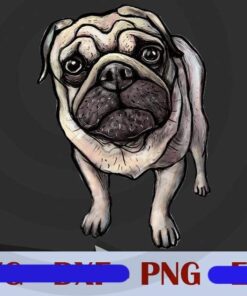 Funny silly Cute Dog , Dog Mom, Dog Dad Dog lover Customizable PNG