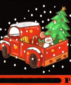 Funny snow christmas elf riding monster truck Classic , Happy Christmas Christmas Truck X-mas, Christmas Day, Cute Christmas Gift, Customizable PNG