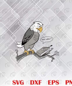 Funny TADY OREL!!! ,into Czech,This is an eagle, Eagle And Radios, Funny Eagle Layered Svg, Svg Eps Png Dxf