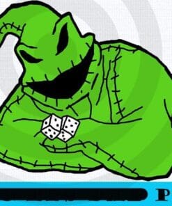 Funny the oogie boogie man, The Nightmare Before Christmas, Happy Halloween 2021, Disney Film, Customizable PNG