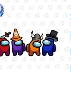 Funny The Usual Sus Lineup, Among Us, Among Us Character, Among Us Player, Among Us Crewmate,game, Layered Svg Eps Png Dxf