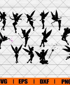 Funny Tinkerbell, Disney Lover, Fairy Dust , Svg Eps Png Dxf