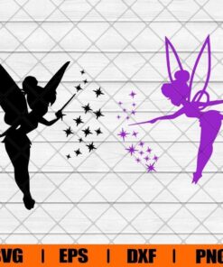 Funny Tinkerbell , Disney Lover , Fairy Dust ,Tinkerbell Lover , Svg Eps Png Dxf