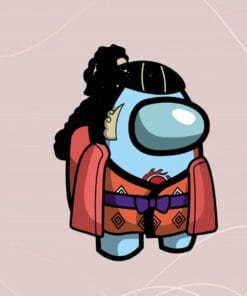 Funny Wano Kuni Jinbe, Among Us, Among Us Character, Among Us Player, Among Us Cosplay, Impostor Lovers , game,SVG PNG DXF, EPS, PDF