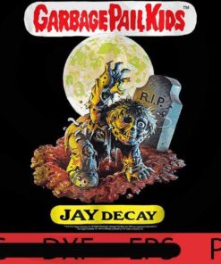 Garbage Pail Kids Jay Decay, Halloween 2021, Halloween, 2021 Halloween, Halloween Theme, Cute Funny Scary Halloween, man woman Children gift, Customizable PNG