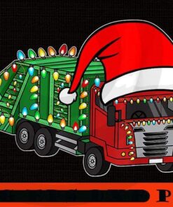 Garbage Truck Toy Funny Christmas Trash Trucks, Happy Christmas X-mas, Cute Christmas Truck, Christmas Day, Christmas Gift, Customizable PNG