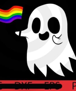 Gay Pride Ghost , Cute, Funny, Trending, Halloween, Funny Halloween , Halloween Art, 2021 halloween, 2021 halloween gift, halloween theme, man gift , woman gift, Customizable PNG