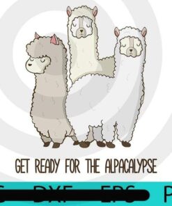 Get Ready For The Alpacalypse, Halloween 2021, Halloween, Funny, Cute, Scary, 2021 Halloween, Halloween Theme, Halloween Art, Gift for man woman kid, Customizable PNG