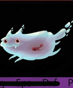 Ghost cat, 2021 Halloween, horror art, scary quote cute funny Art, Halloween Theme, Customizable PNG