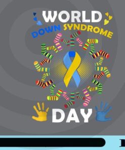 Gifts Men Women Kids Socks World Down Syndrome Day Nurse Customizable PNG