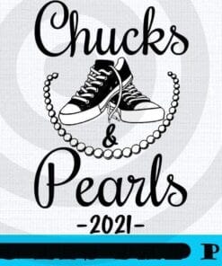 Girl Power Chucks And Pearls Black art, Empowered Women, Feminist, Woman Up, Empower Women, Girl Power Kamala Harris, Women fashion trend, African American women Political Customizable PNG