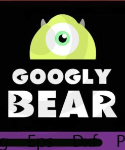 Googly Bear, Happy 2021 Halloween, horror cute funny scary Art quote , Halloween Theme, Customizable PNG