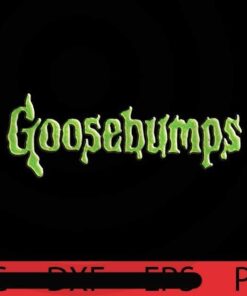 Goosebumps Green wording, Halloween, Halloween Theme, Halloween Art, Halloween 2021, 2021 Halloween, Halloween Gift, Scary Art, Cute Awesome Art, Funny Gift, Customizable PNG