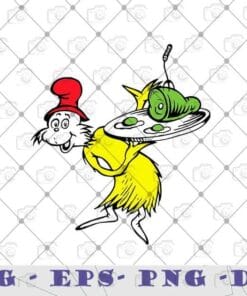 Green Eggs and Ham, Dr Seuss, I Am Sam, Sam I Am, The Wubbulous World , funny, Layered Svg Eps Png Dxf